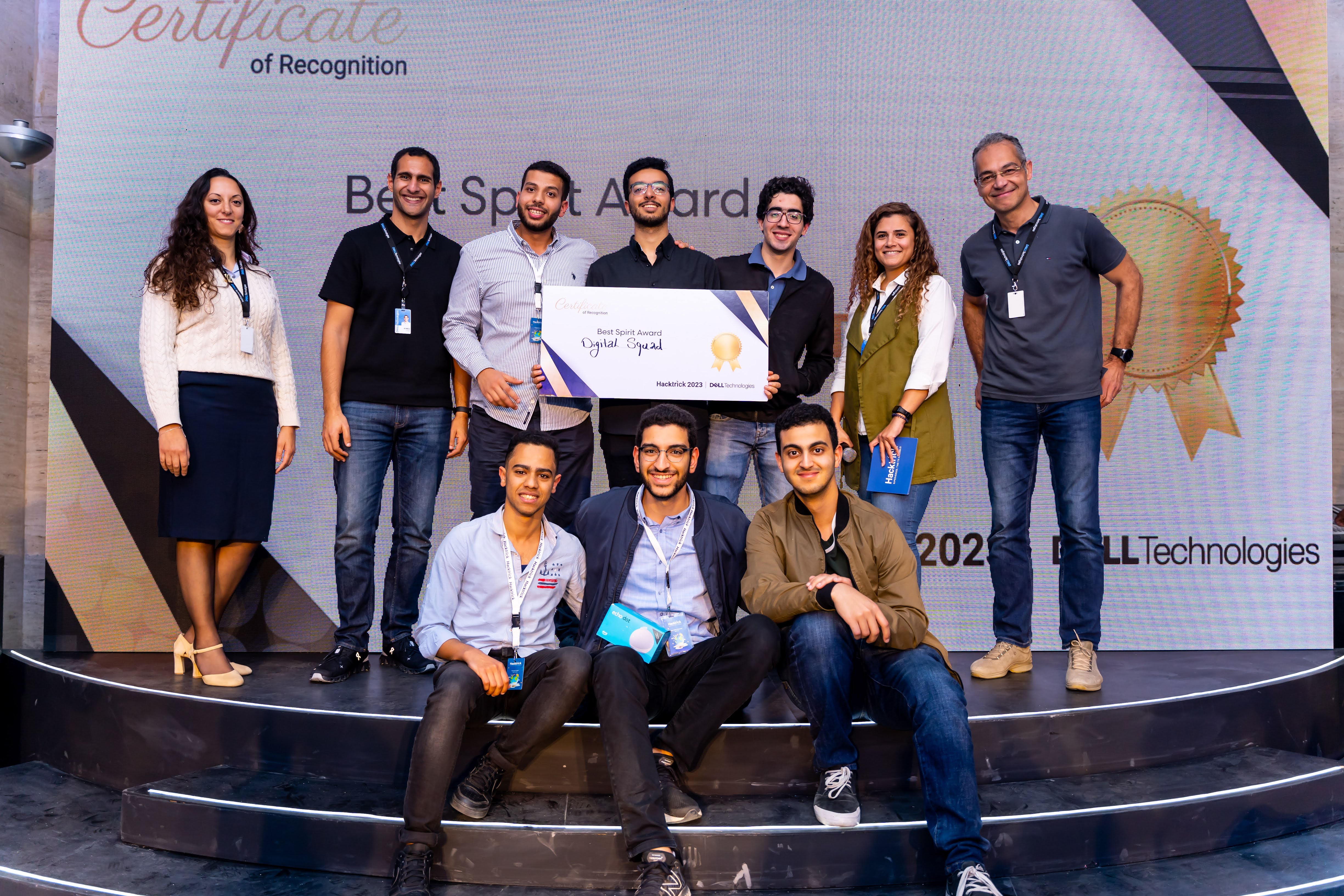 Best Spirit and 7th Place in HackTrick Dell Hacathon